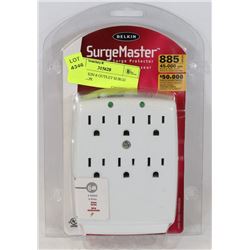 NEW BELKIN 6 OUTLET SURGE PROTECTOR