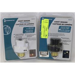 LOT OF TWO NEW POWER SAVING LIGHT SENSORS
