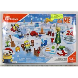 NEW MINIONS 164PC MEGA CONSTRUX ADVENT