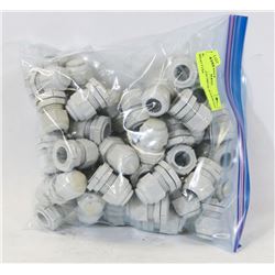 BAG OF 50 ELECTRICAL BULKHEADS M25X1.5 USA