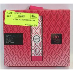 NEW IJOY 2600 MAH POWER BANK