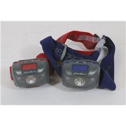 2 EDDIE BAUER TACTICAL LED HEADLAMPS