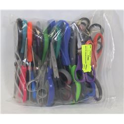BAG OF ASSORTED SCISSORS