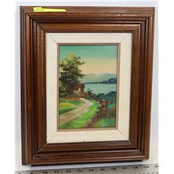 14' X 11' FRAMED PAINTING WALL HANGING