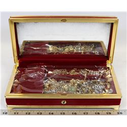 JEWELRY BOX WITH CONTENTS