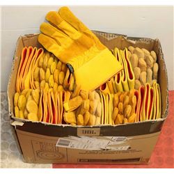 BOX OF 30 LINED WORK GLOVES