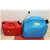 Image 1 : 2 JERRY CAN, 1 BLUE, 1 RED
