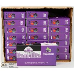 CASE OF DUNE VAPOR NICOTINE FREE REFILLS