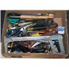 Image 1 : BOX OF ASSORTED HANDYMAN  HAND TOOLS