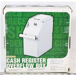 NEW CASH REGISTER OVERFLOW BOX FOR SECURITY