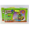 Image 1 : BUNDLE OF TWO,81PC CHILDRENS TOY FUNNY BRICKS