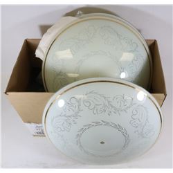 DESIGNER LIGHT COVER LIGHT FIXTURE (7 TOTAL)