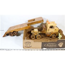 LARGE HANDMADE WOODEN