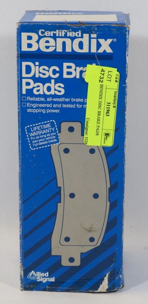 NEW BENDIX DISC BRAKE PADS