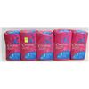 Image 1 : 5 PACKS OF CAREFREE ACTI FRESH PADS