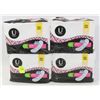 Image 1 : 4 PACKS OF U BY KOTEX PADS