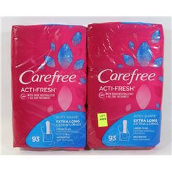 2 PACKS OF CARFREE ACTIFRESH PADS