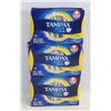 Image 1 : 3 PACKS OF TAMPAX POCKET PEARL REGULAR TAMPONS