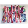 Image 1 : LARGE LOT OF ASSORTED CHRISTMAS GIFT BOX BOWS