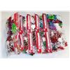Image 1 : 10 BAGS OF ASSORTED CHRISTMAS BOWS