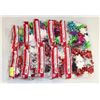 Image 1 : 10 BAGS OF ASSORTED CHRISTMAS BOWS