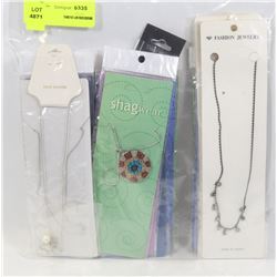 BAG OF ASSORTED FASHION JEWELRY