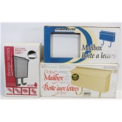 SET 3 NEW MAILBOXES