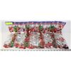 Image 1 : LOT OF 9FT CHRISTMAS FOIL GARLANDS