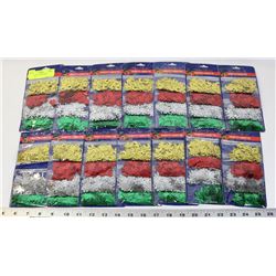LARGE LOT OF CHRISTMAS CONFETTI