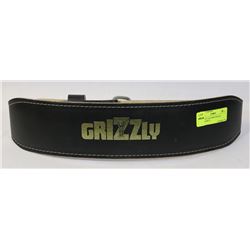 GRIZZLEY LEATHER WEIGHT LIFTING BELT -