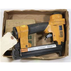 BOSTITCH 2" AIR STAPLER AND STAPLES.