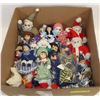 Image 1 : BOX OF ESTATE CERAMIC DOLLS & CLOWN
