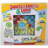 Image 1 : NEW 2-IN-1 SNAKES & LADDERS & LUDO BIG GAME SET