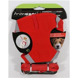 NEW ADJUSTABLE HARNESS AND LEASH FOR SMALL DOGS