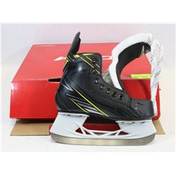 NEW IN BOX CCM TACKS SKATES, YOUTH SIZE 12.