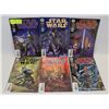 LOT OF 6 STAR WARS COLLECTIBLE COMICS