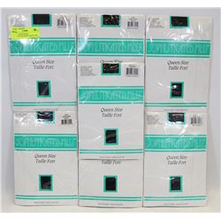 LOT OF 7 PANTYHOSE, SOPHISTICATED MISS, QUEEN SIZE