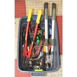 BIN OF TOOLS