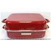 Image 1 : RED KITCHEN AID ROASTER