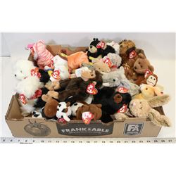 FLAT OF ASSORTED BEANIE BABIES