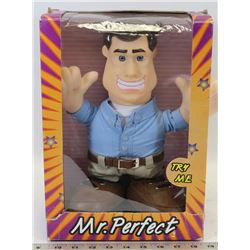 MR. PERFECT TALKING DOLL 12"
