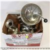 Image 1 : ESTATE BOX OF ASSORTED MEAT GRINDERS AND MORE