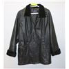 Image 1 : WOMENS SZ XL LEATHERETTE  & FAUX FUR JACKET