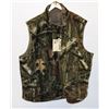 Image 1 : NEW MOSSY OAK FLEECE CAMO VEST SIZE UNKNOWN