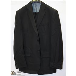 2 PIECE BELLISSIMO BLACK PINSTRIPED SUIT SIZE 40R