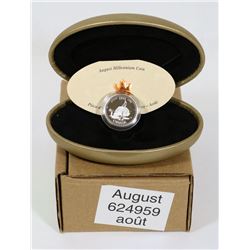 1999 CANADIAN STERLING SILVER MILLENNIUM AUGUST