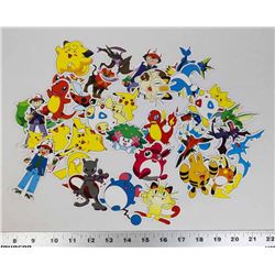 COLLECTION OF 35+ POKÉMON THEME STICKERS