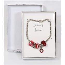 NEW JANUARY THEME PANDORA STYLE BRACELET
