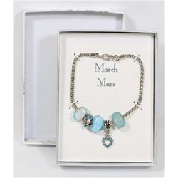 NEW MARCH THEME PANDORA STYLE BRACELET