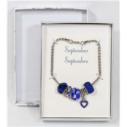 NEW SEPTEMBER THEME PANDORA STYLE BRACELET